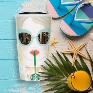 New Starbucks Los Angeles Travel Mug coffee cup tumbler